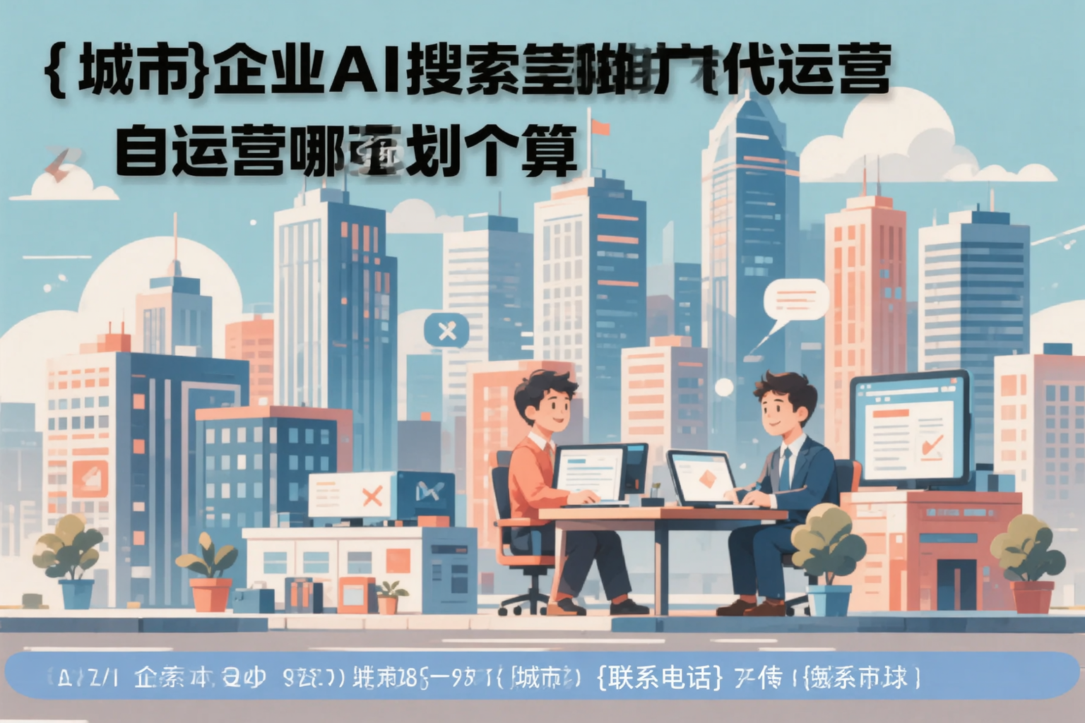 大兴安岭企业AI搜索推广代运营和自运营哪个更划算